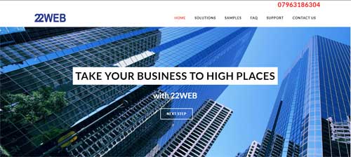 22WEB design and build websites